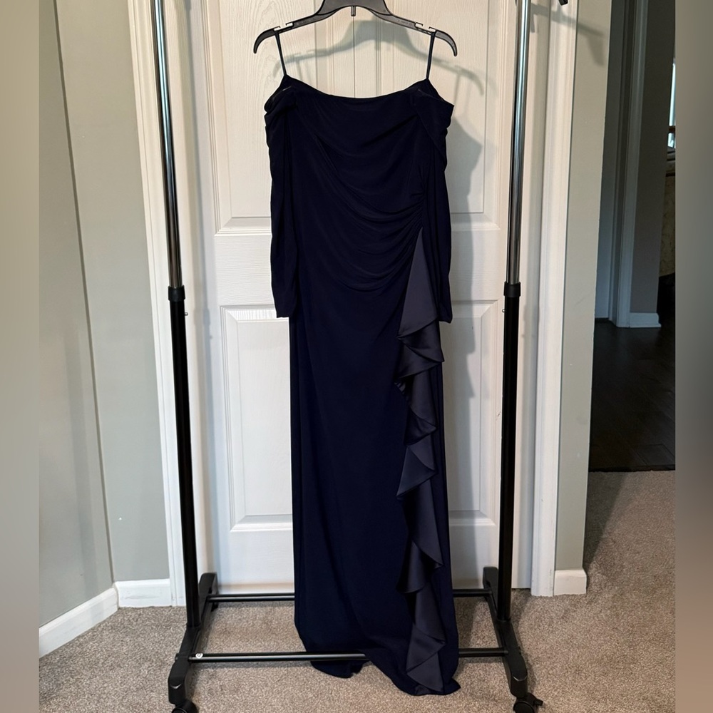 Lauren Ralph Lauren Ruffled Gown